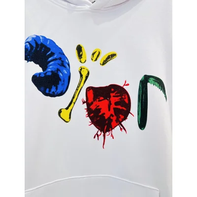 Худи Dior Creative Logo Illustration "White" фото № 7