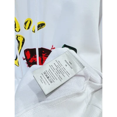 Худи Dior Creative Logo Illustration "White" фото № 9