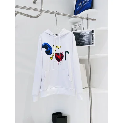 Худи Dior Creative Logo Illustration "White" фото № 6