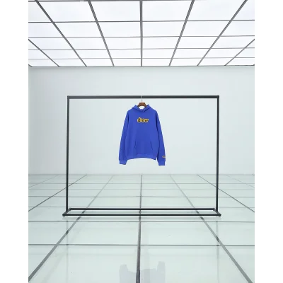 Худи Drew House Not Big Logo Inscription "Blue/Yellow" фото № 3