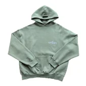 Худи Fear Of God Company Logo "Gray/Green"