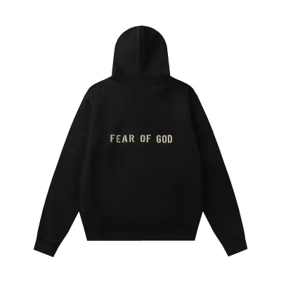 Худи Fear Of God Hood With Rivets "Black" фото № 2