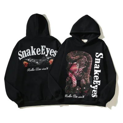 Худи Four Caccus Snake Eyes "Black" фото № 3