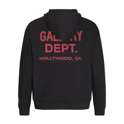 Худи Gallery Dept Hollywood CA "Black" фото № 2