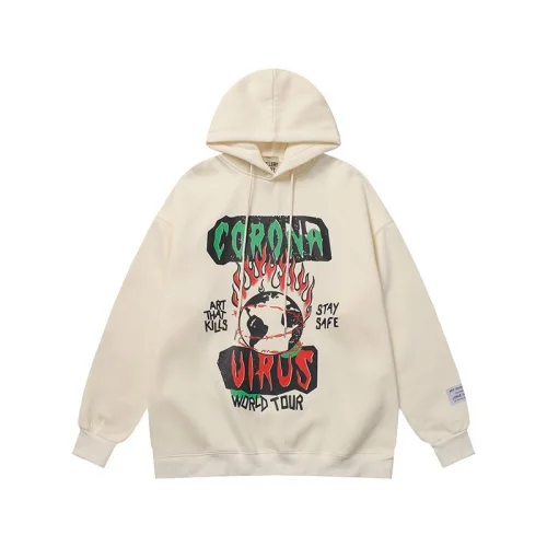 Худи Gallery Dept Corona Virus - World Tour "Cream"