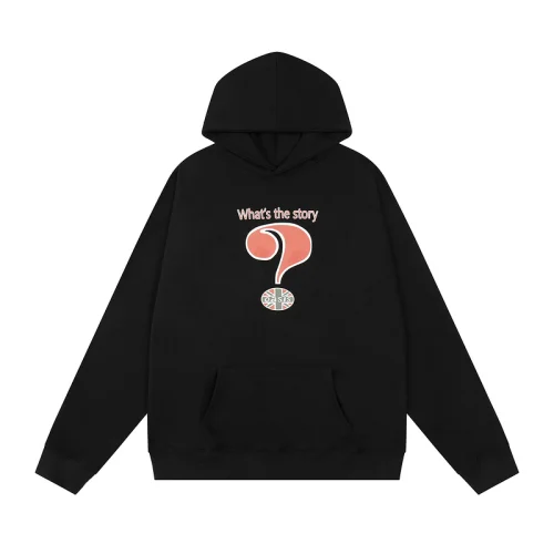 Худи Giant Question Mark Print "Black"