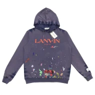 Худи Lanvin Flowers Paint