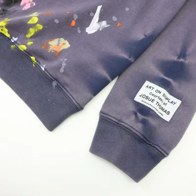 Худи Lanvin Flowers Paint "Violet" фото № 6