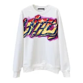 Свитшот Louis Vuitton Branded Graffiti "White"