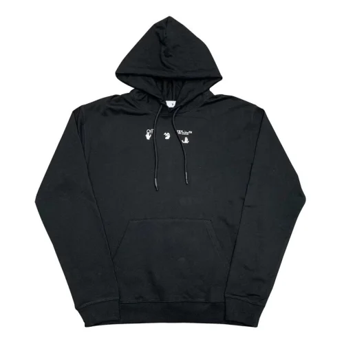 Худи OFF-White Orange And Gray Arrows "Black"