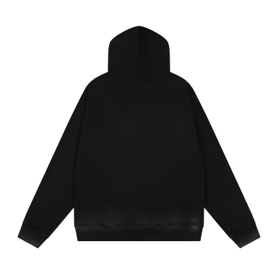 Худи Represent Three Dogs And A Brand Logo "Black" фото № 2