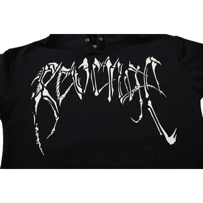 Худи REVENGE Skull Scream “Black” фото № 6