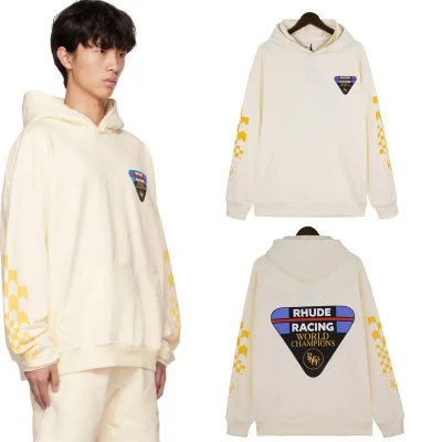 Худи Rhude World Champions "Cream" фото № 6