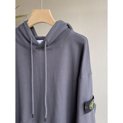 Худи Stone Island With A Patch "Gray" фото № 2