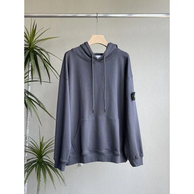 Худи Stone Island With A Patch "Gray" фото № 5