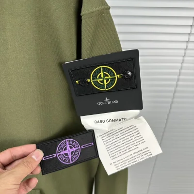 Худи Stone Island With Patch - ZIP "Green" фото № 6