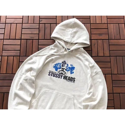 Худи Stussy Logo And Circle With Symbol "White" фото № 2