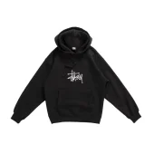 Худи Stussy With Brand Logo "Black"