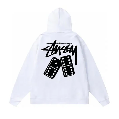 Худи Stussy Dominoes "White" фото № 2