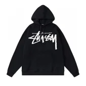 Худи Stussy With Text Logo On Both Sides "Black"