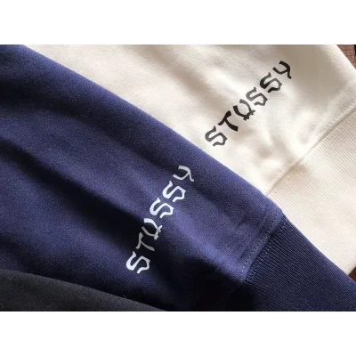 Худи Stussy Ball From Curved Figures With Logo Letters Inside "White" фото № 5