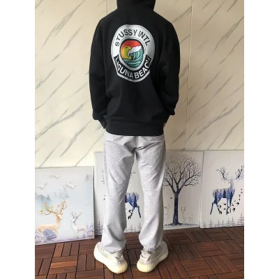 Худи Stussy Inscription Laguna Beach "Black" фото № 9