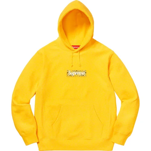 Худи Supreme Brand Logo "Yellow"