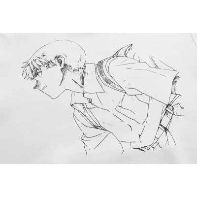 Худи Undercover Dont Run Away "White" фото № 5