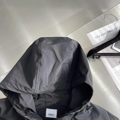 Куртка Burberry Green Print On Circle White Backside Logo "Black" фото № 3