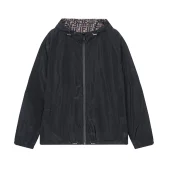 Ветровка Fendi Two-Sided "Black/Brown"