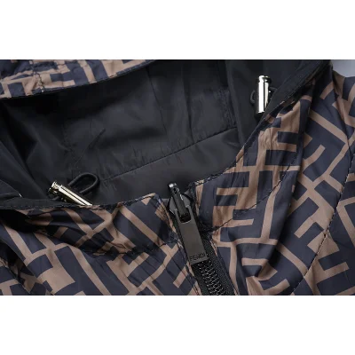 Ветровка Fendi Two-Sided "Black/Brown" фото № 3