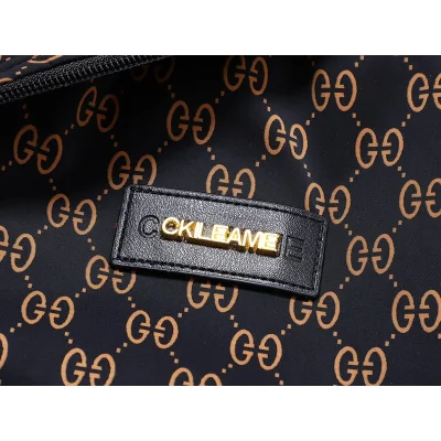 Ветровка Gucci With Print Of Many Letters G "Brown/Black" фото № 7