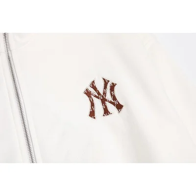 Куртка MLB Monogram NY/B "White" фото № 7