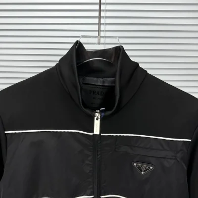 Олимпийка Prada With Badge "Black" фото № 5 Олимпийка Prada With Badge "Black" фото № 5