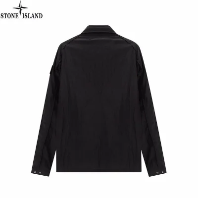 Олимпийка Stone Island Classic With Logo "Black" фото № 3