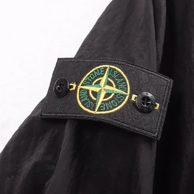 Олимпийка Stone Island Classic With Logo "Black" фото № 5