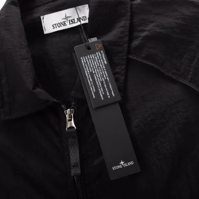 Олимпийка Stone Island Classic With Logo "Black" фото № 6