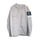 Ветровка Stone Island Riveted Sleeves "Gray"