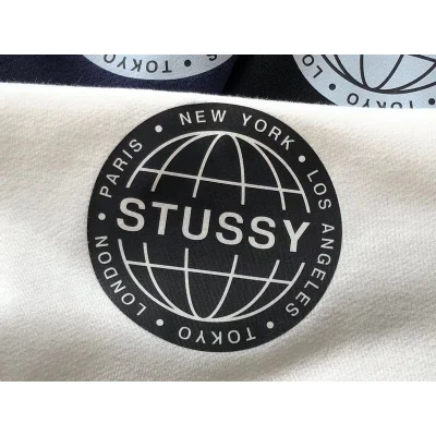 Ветровка Stussy Globus With Logo Print "White" фото № 2