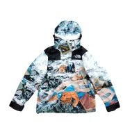 Ветровка The North Face In The Mountains "Blue/White"