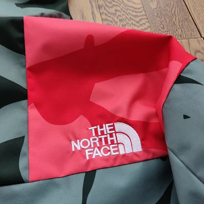 Куртка The North Face Velcro On The Sleeve "Green/Blue" фото № 8