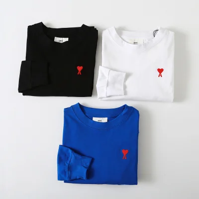 Лонгслив Amiri Small Logo "Blue" фото № 3