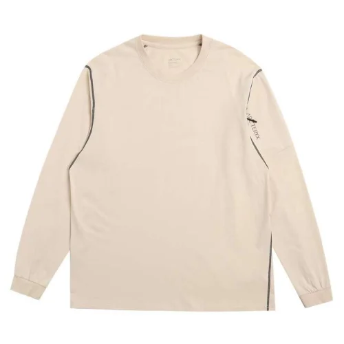 Лонгслив Arcteryx Skeleton "Beige"