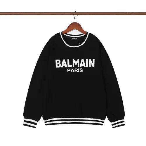 Лонгслив Balmain Large Inscription "Black"