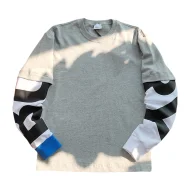 Лонгслив Burberry Two In One "Gray"