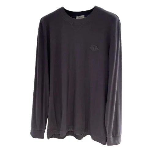 Лонгслив Christian Dior Frontside Logo Dior "Blue"