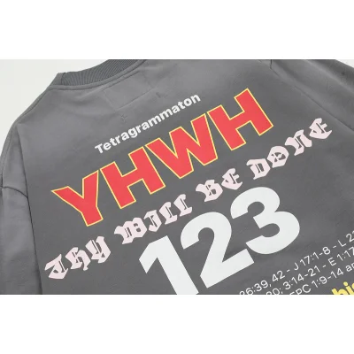 Лонгслив Fear Of God X Rrr123 Logos And Images "Gray" фото № 9