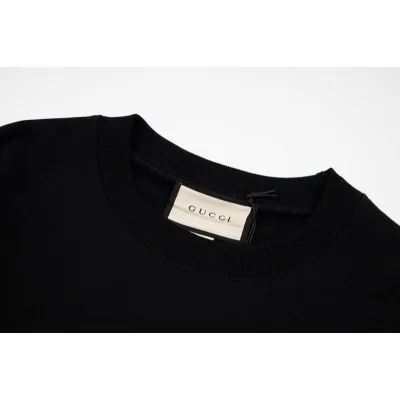 Лонгслив Gucci Outdated Inscription "Black" фото № 5