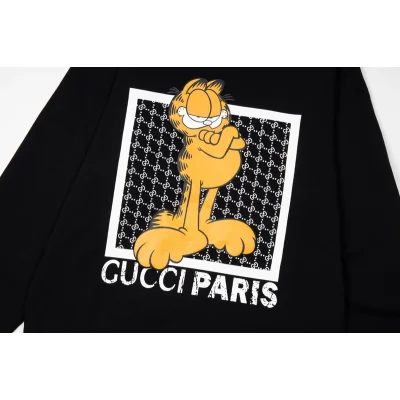 Лонгслив Gucci Picture Of Garfield The Cat "Black" фото № 2