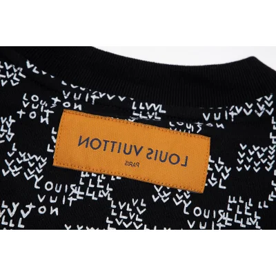 Лонгслив Louis Vuitton Made Of Letters "Black" фото № 2